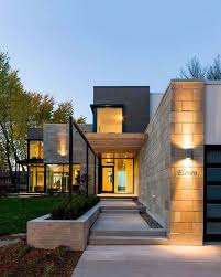It feels more urban contemporary, but still keeping the flavors of the northwest.. Fit A Modern House Entrance A Spicy Boy