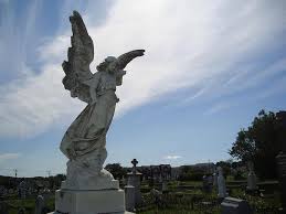 The angel sculpture is an integral part of the tombstone and is carved from the. Angel Statue Graveyard Headstones Sky Cemetery Grave Gravestone Pikist