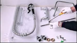 how to install pull out spray