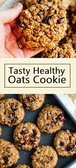 Recipe Tasty Healthy Oats Cookie Healthy Oat Cookies Oat Cookies Healthy Oatmeal Cookies