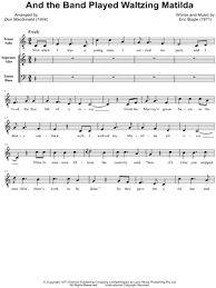 Download and listen online waltzing matilda by c.a.t.s?. Waltzing Matilda Sheet Music To Download And Print