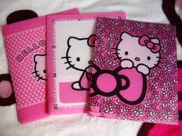 Hello Kitty Folders I Love The Top One I Wish I Would Have Had These When I Was I Hello Kitty School Supplies Hello Kitty Decorations