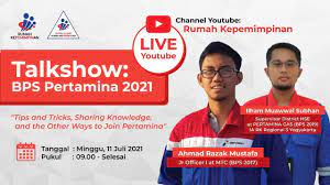 Live Talkshow Bps Pertamina 2021 Youtube