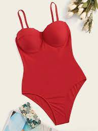 Le maillot de bain avec armature vous offre le meilleur de deux mondes. Maillot De Bain Une Piece Avec Armature Mode En Ligne Shein France