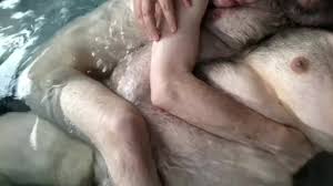 Rainy day fun in jacuzzi with a naughty french twink