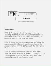 36 Detailed Printable Ring Size Guide