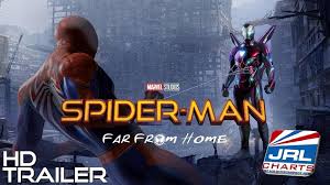 Our friendly neighborhood super hero decides to join his best friends ned, mj, and the rest of the gang on a european vacation. Spider Man Far From Home 2019 Tom Holland Official Trailer Jrl Charts