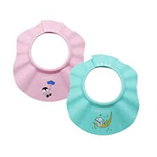 Can protect the kid's eyes and ears from water during. Amazon Com Bonpeipei Baby Shower Shampoo Cap 2pcs Adjustable Safety Eva Bath Visor Waterproof Soft Funny Hair Washing Bathing Hat For Girls Boys Infants Children Kids And Toddlers Pink Green Baby