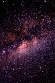 Galaxy sky wallpapers group (76+) src. Galaxy Space Stars Purple Sky Wallpaper On We Heart It