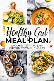 gut healthy foods healthy meal plan cotter crunch