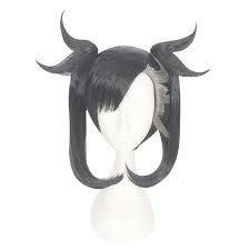 It has two horns on the top of its head, along with three, slightly more small bumps in between. Cosplay Perucke Pokemon Schwert Und Schild Marnie Uniqso