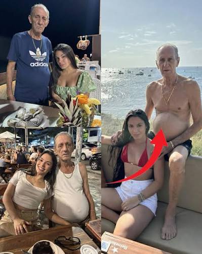 Se enamoró de él sin saber que era millonario 😱 Esta jovencita se enamoró  a primera vista de un anciano de 84 años a quien conoció por redes  sociales. Ella comenta que