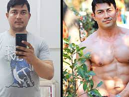 How to lose weight in 3 months like this guy who lost 20 kgs & built abs by  following a low-cal diet plan | GQ India