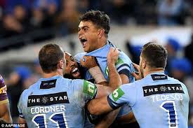 Only latrell would keep freddy waiting for good news! I Would Be In Jail Without Footy State Of Origin Footy Star Latrell Mitchell Daily Mail Online