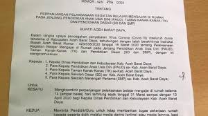 Maybe you would like to learn more about one of these? Cegah Corona Bupati Abdya Perpanjang Libur Sekolah Jenjang Paud Sd Tk Dan Smp Halaman All Serambi Indonesia