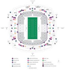 23 comprehensive ga dome seating chart rows