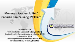 Pdf Meneraju Akademik Ir4 0 Cabaran Dan Peluang Ipt Islam Dr Mokmin Basri Academia Edu