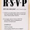 The best rsvp questions to ask your guests. 1