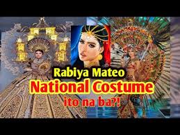 North and central america, caribbean, south america. Rabiya Mateo National Costume For Miss Universe Ito Na Youtube