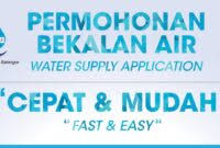 Semakan status skim air darul ehsan. Borang Permohonan Perkhidmatan Bekalan Air Archives Suara Viral Malaysia