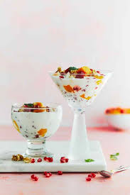 I love using plenty of whipping cream and egg yolks in this recipe because it makes the ice cream as thick and creamy as possible. Fruit Cream Fruit Salad With Whipped Cream Quick Summer Dessert