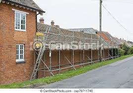 The cost of replacing a sash window will depend on many factors including: Scaffolding And Roof Repairs On A House In Uk Scaffolding And Roof Repairs Replacing Roof Tiles On A Rural House In Canstock
