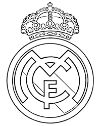 Der real madrid club de fútbol reˌalmaˈðrið ˌklubdeˈfuðβol, allgemein bekannt als real madrid, ist ein fußballverein aus madrid. Pilkarska Kolorowanka Z Herbem Logo Real Madryt