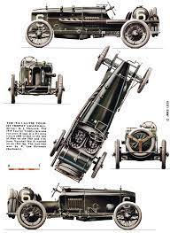 Vauxhall 3 3l Gp 1914 Tourist Trophy Smcars Net Car Blueprints Forum Vauxhall Old Race Cars Cycle Car