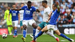 7th august 2021, 7:27 pm leicester claimed glory in the community shield as kelechi iheanacho's late penalty proved enough to beat manchester city at wembley X8ik5lbdfa3jvm