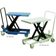 Mobile Single Scissor Lift Tables 150kg To 1 250kg Capacity Scissor Lift Lift Table Electric Scissors