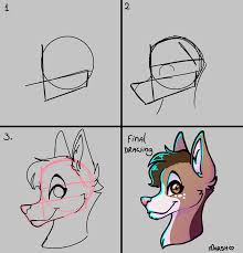 Add a nose or nostrils of any kind you want. This Is How I Draw The Base Of A Furry Head I Hope It S Helpful For Someone Feel Free To Criticize If You See Something I Can Improve On Also I Think