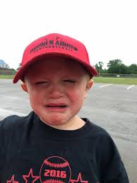 Somebody's not happy with the game being called off!