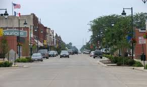 Photo flowers on main, oelwein, fayette county, iowa, united states. Oelwein Iowa Iowa Street View World