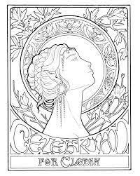 Discover all our printable coloring pages for adults, to print or download for free ! Alphonse Mucha Coloring Pages Mucha Alphonse Mucha Colors Pages Alphonse Mucha Coloring Pages Coloring Books Cool Coloring Pages Coloring Pages