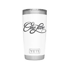 one love vinyl decal these work great on yeti products