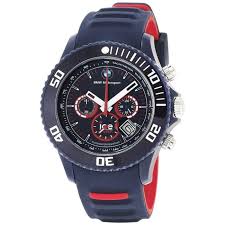 Ice watch bmw motorsport chronograph black blue is available at clockwise, kaslik, keserwan, lebanon. Montre Ice Watch Bmw Motorsport Dark Blue Et Red Big 48mm Cdiscount Bijouterie