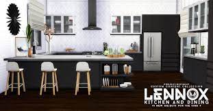 Sims 4 kitchen sims 4 sims 4 bedroom sims 4 cc shoes. Simsational Designs Lennox Kitchen And Dining Set