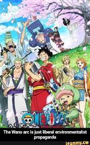 The Wano Arc Is Just Liberal Environmentalist Propaganda One Piece Episodes One Piece Anime Anime Episodes