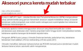 Check spelling or type a new query. Punca Kereta Mudah Terbakar Beam