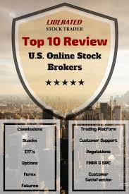 top 10 best online stock brokers review usa comparison