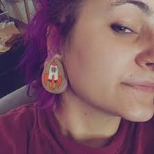 Buy Teardrop Spaceship Ear Plugs From Brazil Nut