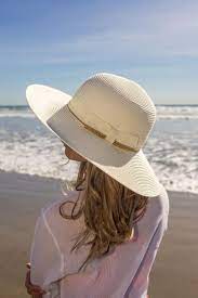 Charlene Straw Hat For Women Ivory Extra Large 4 Inch Brim Upf 50 Fits Large Heads In 2021 Hats For Big Heads Hats For Women Sun Hats For Women