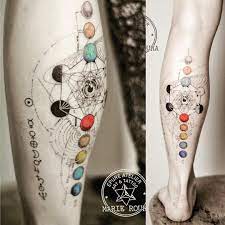 Planet Planettattoo Marieroura Finelinetattoo Epureatelier Metatronscube Sacredgeometrytattoo Sacredgeom Geometric Tattoo Planet Tattoos Sleeve Tattoos