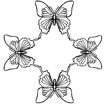 You can then use your imagination to color and decorate the mask so it looks just the way you like. Printable Butterfly Mandala Coloring Pages Novocom Top