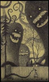 Post It Note Monster Art John Kenn Notes Art Horror Art Art