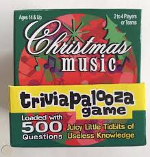 Looking for a great new podcast to play in between your favorite playlists? Christmas Music Trivia Palooza Game Barnes Amp Noble 3 Inch Cube Stocking Stuffer 1839908266