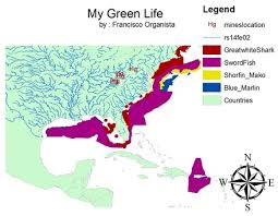 Maps Charts Mercury Levels In Fish