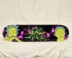 Richard quest is cnn's foremost international business correspondent and host of quest means business, which airs monday to friday at 3pm et / 8pm bst on cnn international. Rick And Morty Skateboard Custom Deck Painted Skateboard Skateboard Deck Art Skateboard