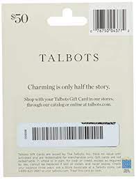 These are great for giving out at work, school, or church. Amazon Com Talbots Gift Card 25 Gift Cards