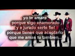 Calibre 50 Yo Te Amare En Letra Youtube